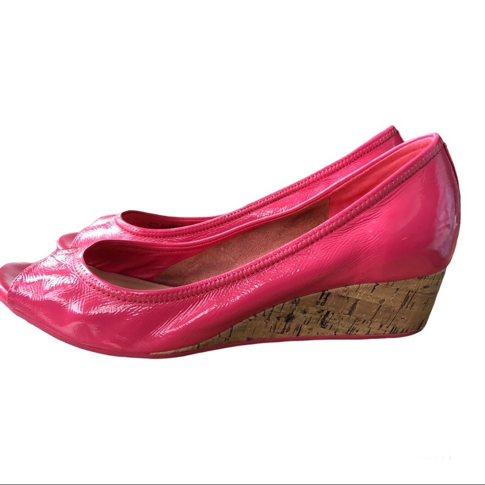 Cole Haan Nike Air Tali Open Toe Wedge Pump